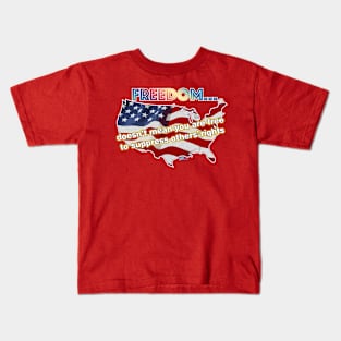 Freedom-Rights Kids T-Shirt